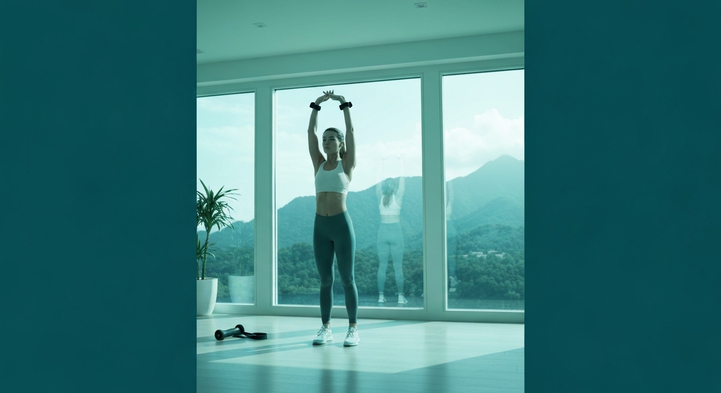 Persona activa tomando un descanso saludable en la tarde para recuperar energía