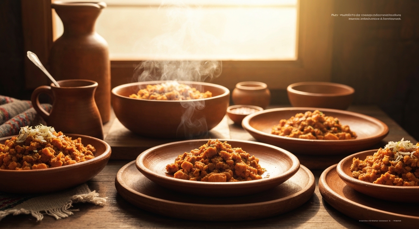 Salsa casera tipo hogao colombiano en una sartén con tomates y cebollas frescas