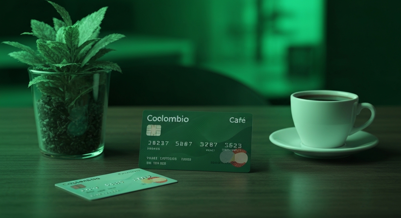Persona en Colombia analizando sus finanzas y tarjetas de crédito para evitar el pago de intereses.