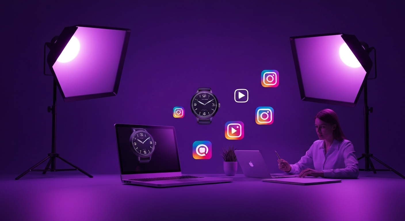 Profesional de marketing analizando datos de inteligencia artificial para optimizar contenidos digitales