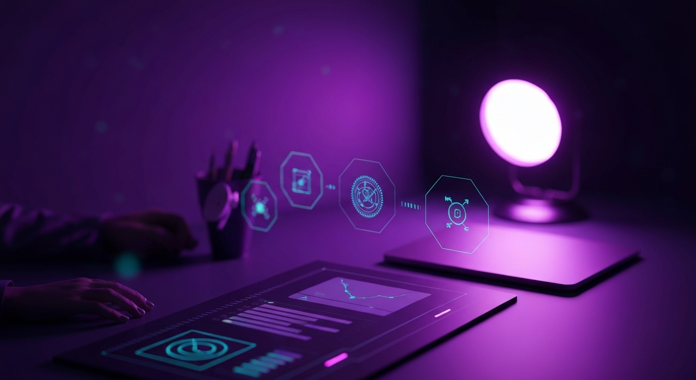 Representación de flujos de trabajo digitales automatizados mediante inteligencia artificial para empresas