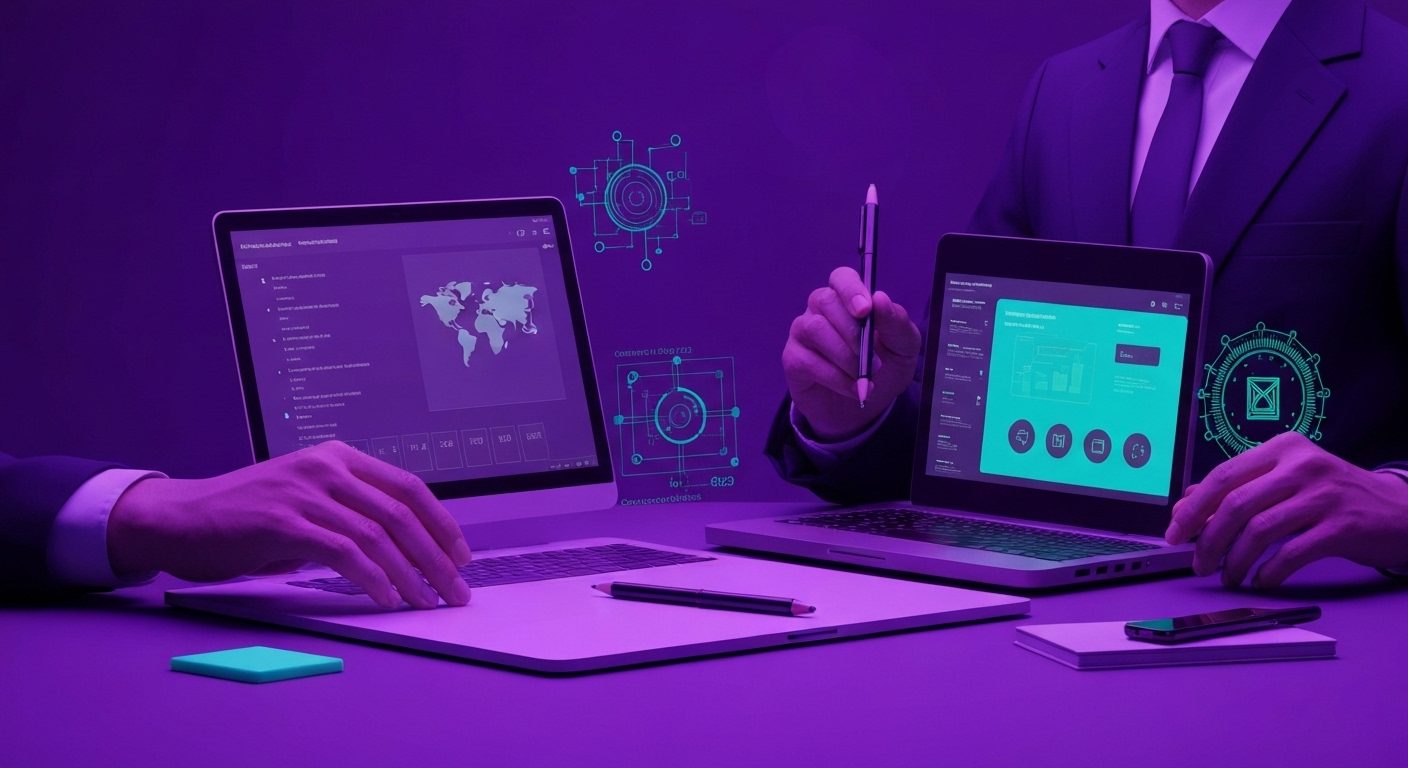 Representación de un embudo de ventas digital optimizado con circuitos de inteligencia artificial y datos en tiempo real.