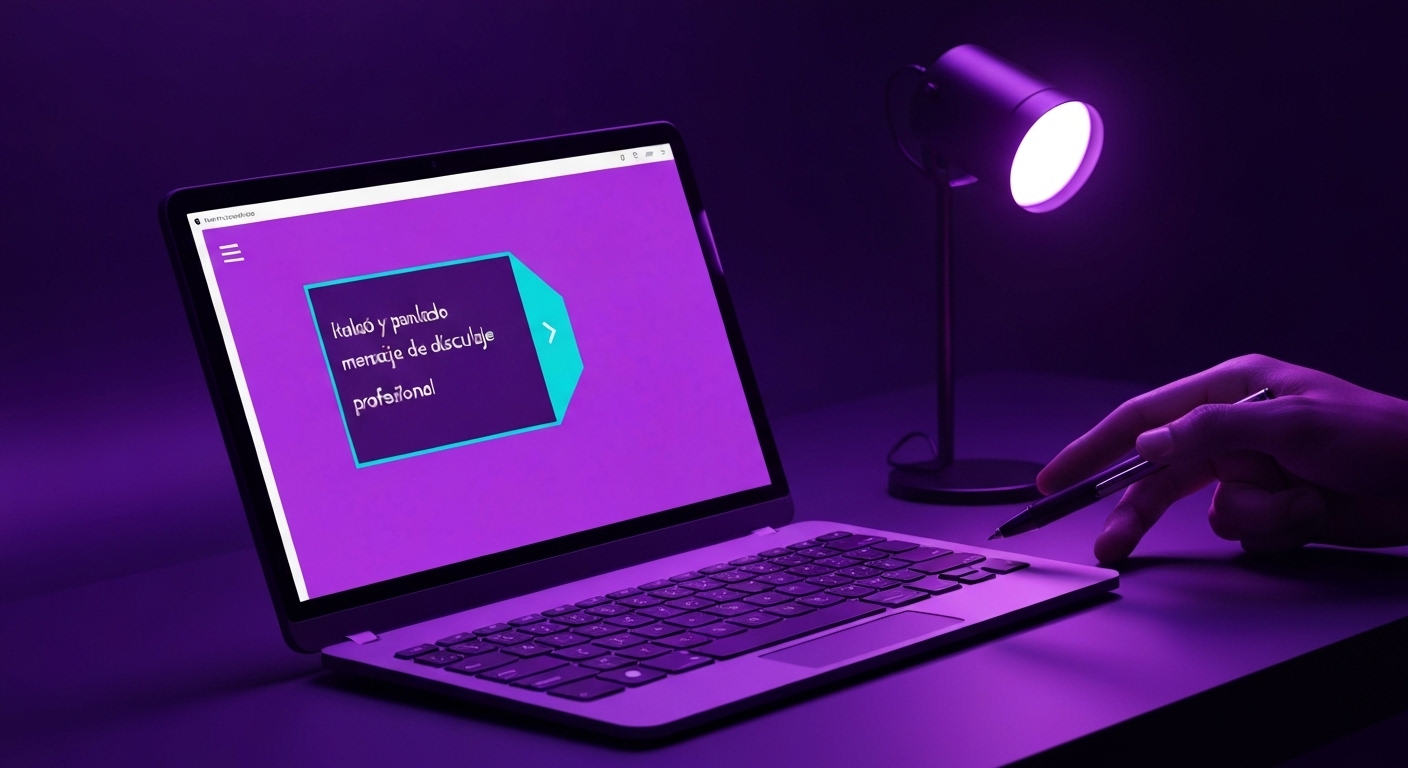 Profesional de marketing analizando datos y estrategias de inteligencia artificial en una pantalla digital